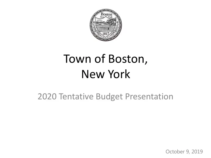 town of boston