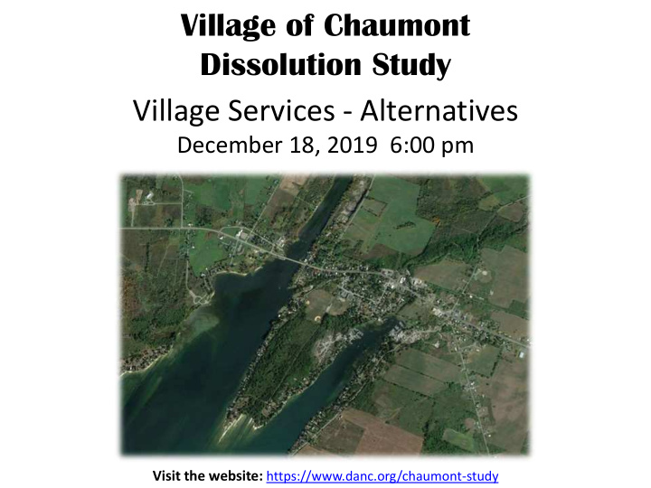 village of chaumont