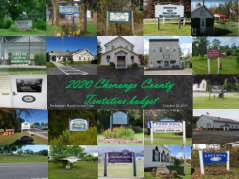 Te  Tentat  ative  ve bud  udge  get  Preliminary Board review Copy