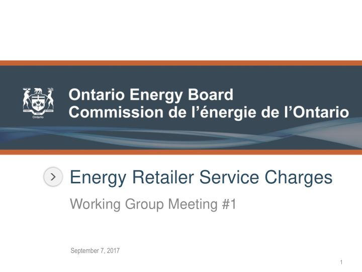energy retailer service charges