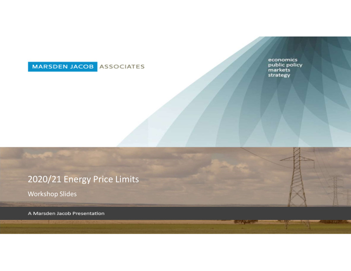2020 21 energy price limits