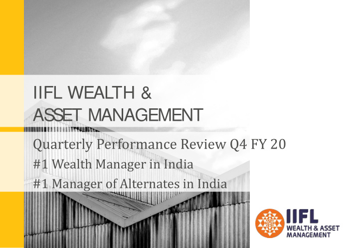 iifl wealth as s et management