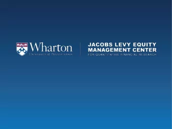 Size Matters, If You Control Your Junk  Clifford S. Asness  AQR Capital Management LLC  Andrea