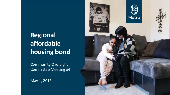 regional affordable housing bond