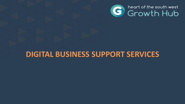digital business support services growth support programme