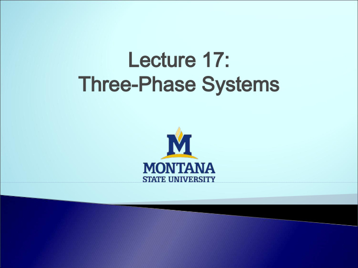 lectur lecture 17 e 17 thr three ee phase system phase