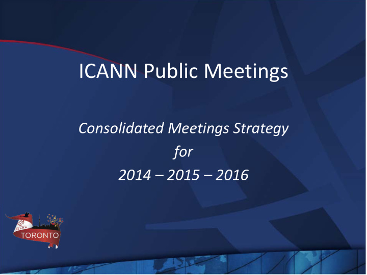 icann public meetings