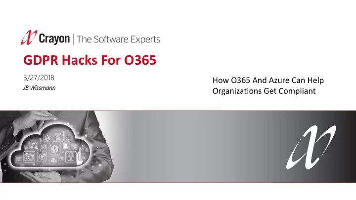 gdpr hacks for o365