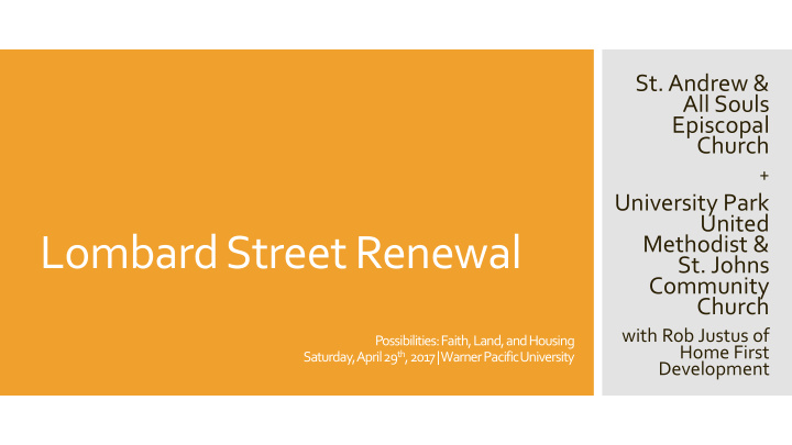 lombard street renewal