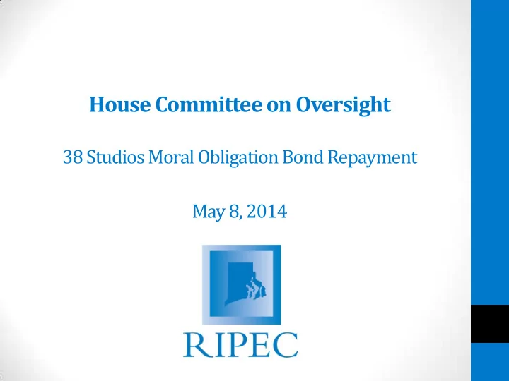 may 8 2014 what is ripec ripec is an independent