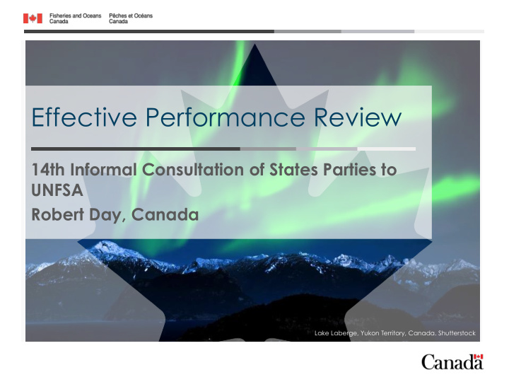 effective performance review