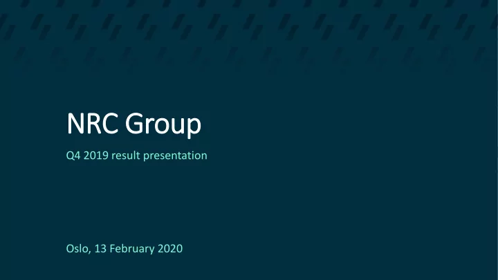 nrc group