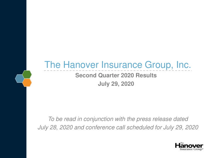 the hanover insurance group inc