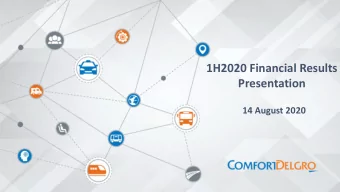 Presentation  14 August 2020  Disclaimer This presentation is for information only and does not