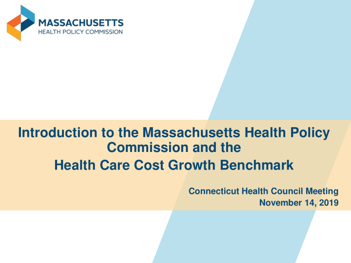 introduction to the massachusetts health policy
