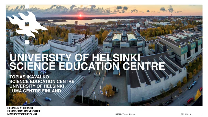science education centre