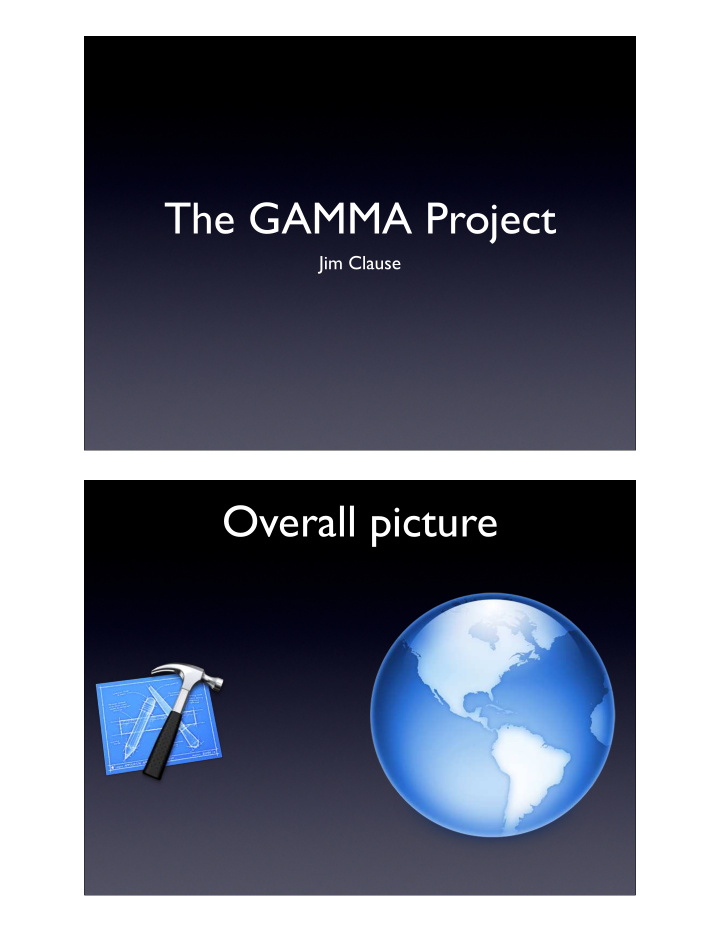 the gamma project