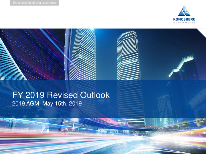 fy 2019 revised outlook
