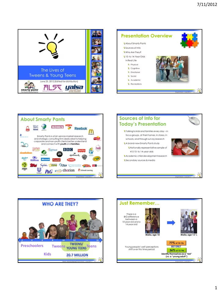 7 11 2012 presentation overview