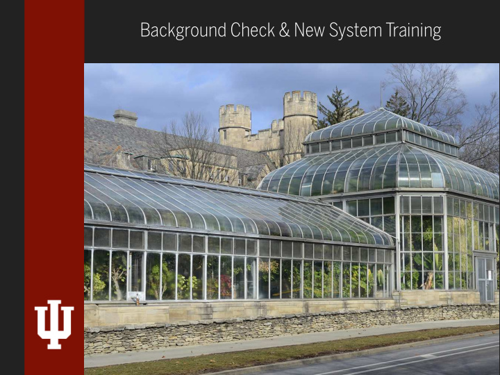 background check new system training background checks
