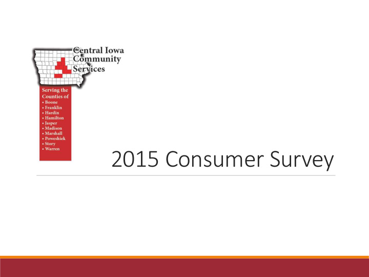 2015 consumer survey intent