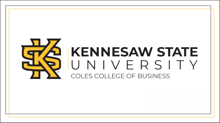 your ksu mba team