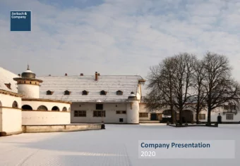 2020  Seite 1  Index  3  4  5  Zerbach &amp; Company Overview  Advisory Services  Team  6  7  8