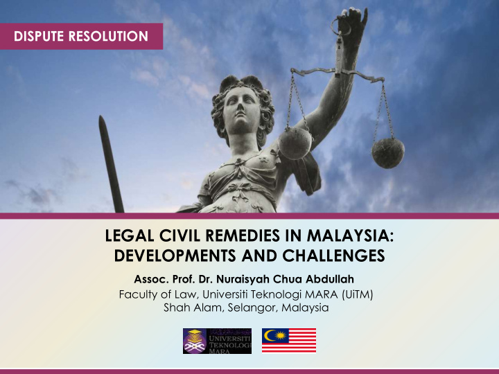 legal civil remedies in malaysia developments and