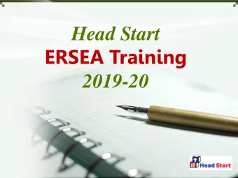 Head Start  ERSEA Training 2019-20  LOGO Mama says  Please  Cell Phones  TURN OFF YOUR  Cell phones