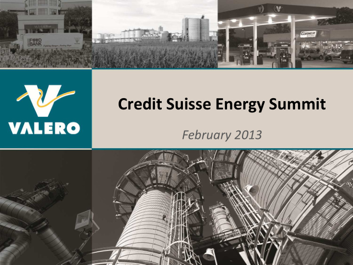 credit suisse energy summit