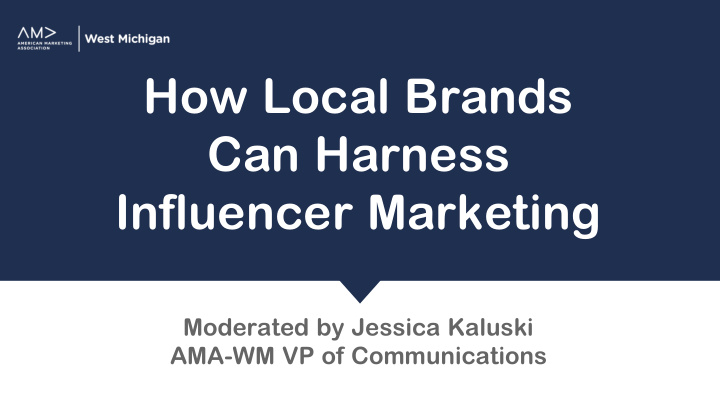 how local brands can harness influencer marketing