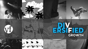 DOUG PALLADINI  GLOBAL BRAND PRESIDENT,  VANS  17 x 17 PLAN PERFORMANCE  2016  $2.3B  2012  $1.5B