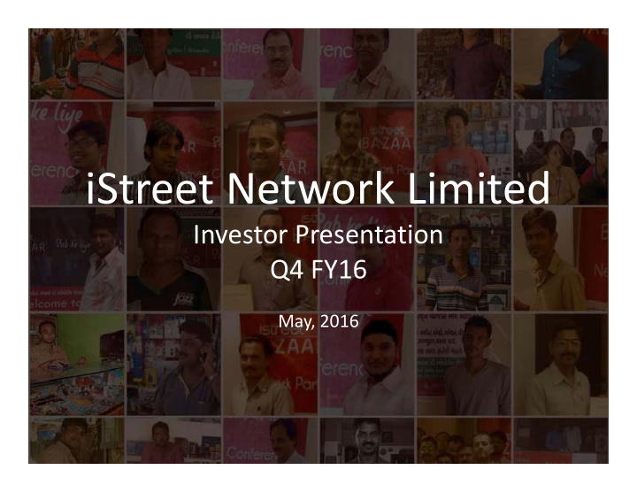 istreet network limited