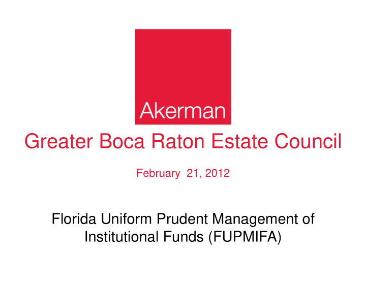 greater boca raton estate council