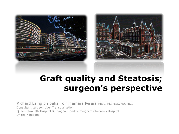 surgeon s perspective