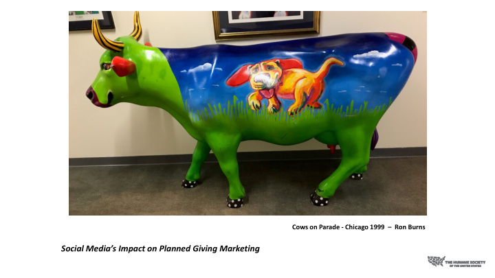 social media s impact on planned giving marketing communi