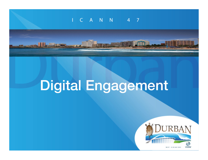 digital engagement continuum of engagement