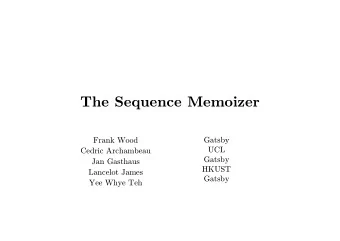 FrankWood  Gatsby  UCL