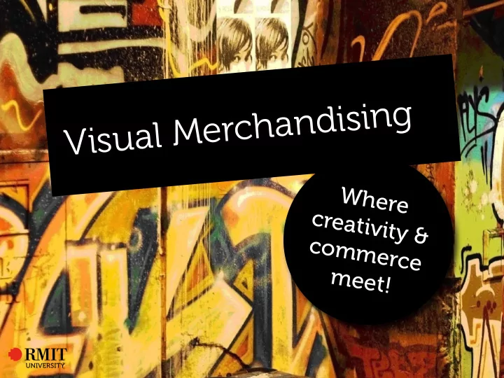 visual merchandising