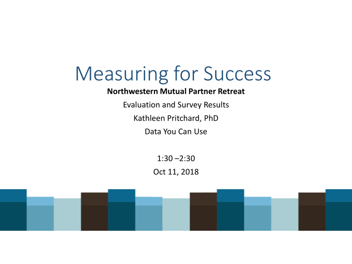 measuring for success