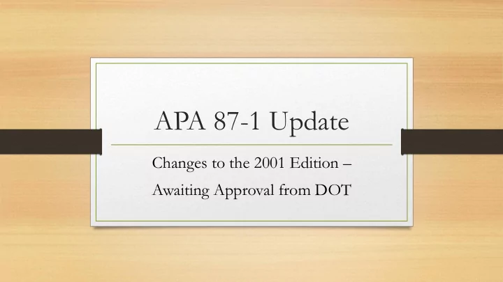 apa 87 1 update