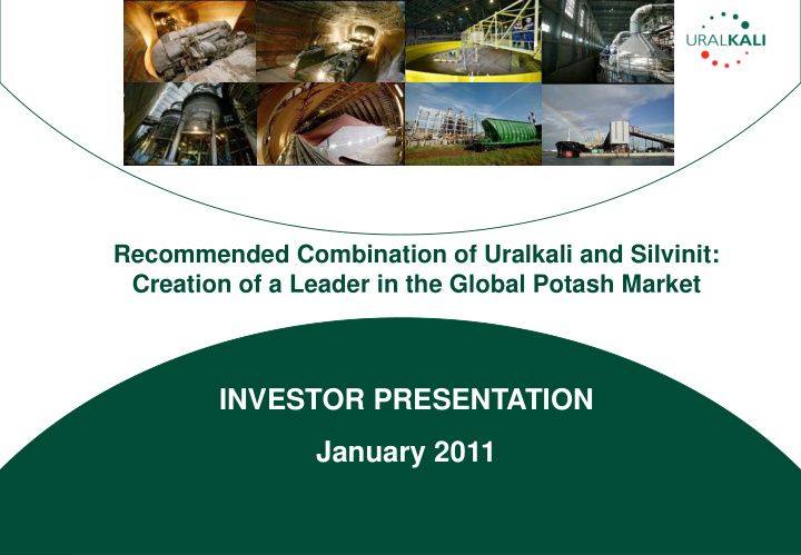 investor presentation