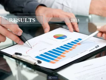 RESULTS  2015  1  Operating environment  The Bank of Russia continued the process of active