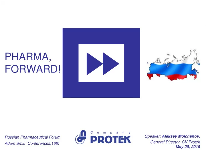 pharma forward