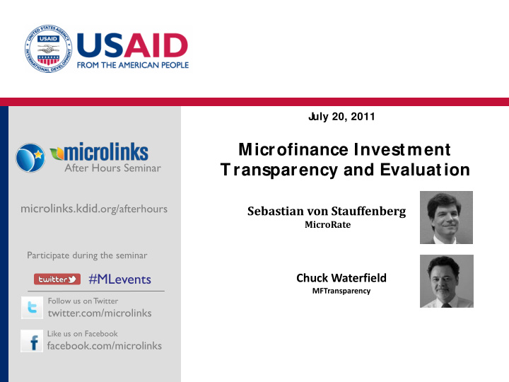 microfinance investment