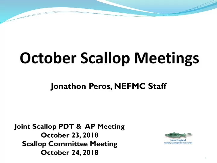 jonathon peros nefmc staff