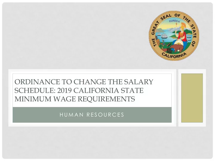 minimum wage requirements