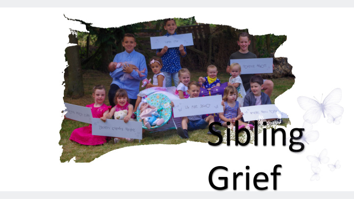 sibling grief how does babyloss affect siblings