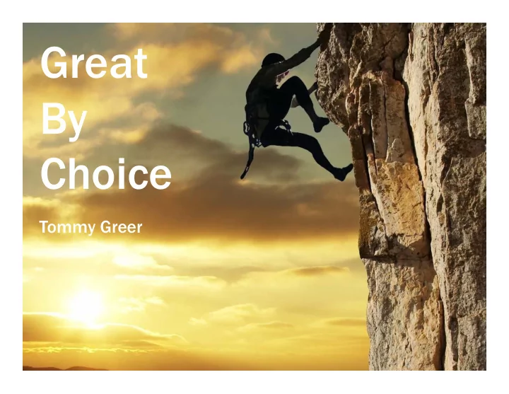 great by choice