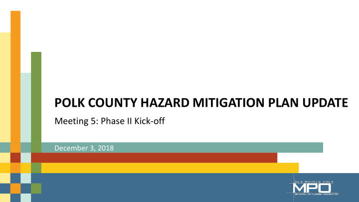 polk county hazard mitigation plan update